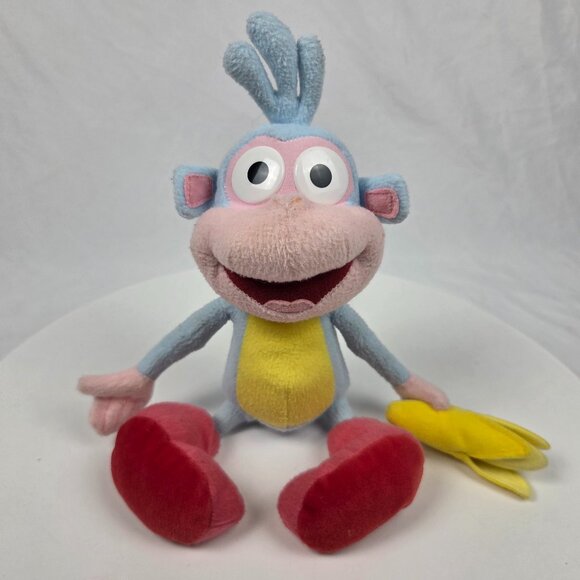 Dora the Explorer BOOTS Plush 2019 Nickelodeon Universe 12" - Picture 1 of 3